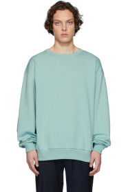 Dries Van Noten - Blue French Terry Sweatshirt