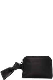 The Row - Black Puffy Nappa Wristlet Pouch
