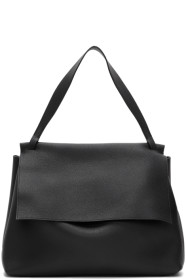 The Row - Black Top Handle 14 Two Bag
