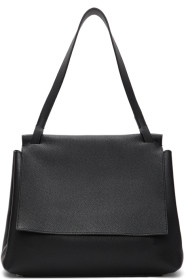 The Row - Black Sidekick Two Top Handle Bag