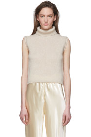 The Row - Beige Giselle Vest