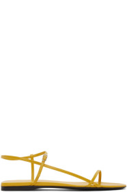 The Row - Yellow Bare Flat Sandals