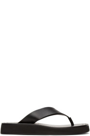 The Row - Black Ginza Sandals
