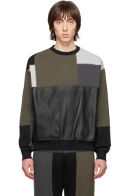 GR-Uniforma - Khaki Patchwork Sweatshirt