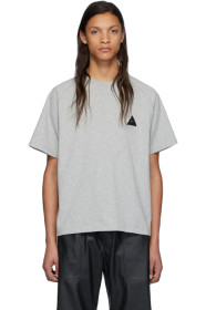 GR-Uniforma - T-shirt à manches raglan gris