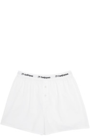 GR-Uniforma - Boxer en popeline de coton blanc