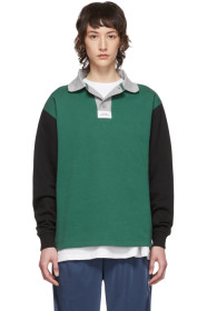 Rassvet - Green & Black Rugby Polo