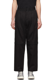 Rassvet - Black Zip Off Chinos
