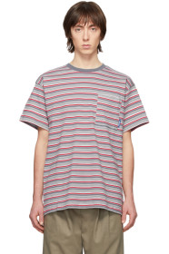 Rassvet - Grey Pinstripe T-Shirt