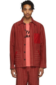Nicholas Daley - Red Yussef Shirt Jacket