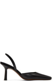 NEOUS - Black Dracu 80 Slingback Heels