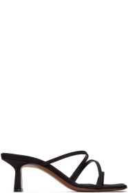 NEOUS - Black Erandra 55MM Heeled Sandals