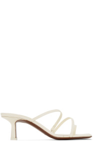 NEOUS - Off-White Erandra 55MM Heeled Sandals