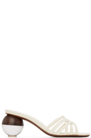 NEOUS - Off-White Calpa 55 Heeled Sandals