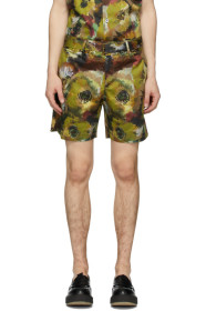 Davi Paris - Multicolor Branly Print Shorts