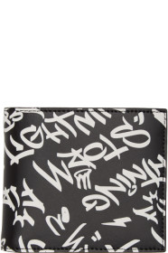 Neil Barrett - Black Grafitti Wallet