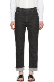 Neil Barrett - Black Monogram Jeans