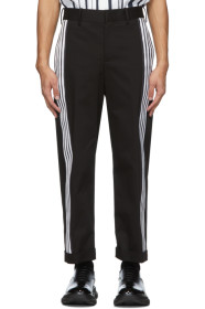 Neil Barrett - Black Gabardine Trousers