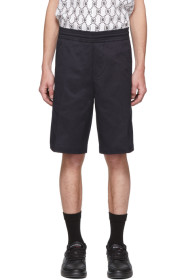 Neil Barrett - Navy Bermuda Basketball Shorts