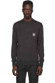 Neil Barrett - Grey Cashmere Travel Sweater
