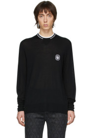 Neil Barrett - Black Travel Logo Sweater