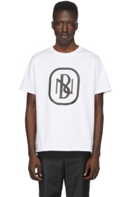 Neil Barrett - White New Logo T-Shirt