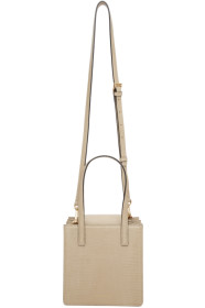 Marge Sherwood - Sac embossé façon lézard beige Grandma