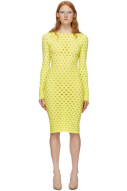 Maisie Wilen - Yellow Perforated Dress