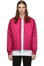 The Very Warm - Pink Quilted Bomber Jacket