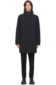 The Very Warm - SSENSE Exclusive Black Shell Filled Mac Coat