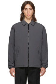 The Very Warm - SSENSE Exclusive Grey Fly Weight Coach Jacket