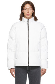 The Very Warm - SSENSE Exclusive White Quilted Puffer Jacket