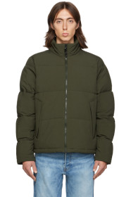 The Very Warm - SSENSE Exclusive Khaki Quilted Puffer Jacket