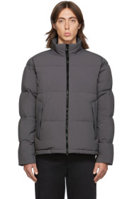 The Very Warm - SSENSE Exclusive Grey Quilted Puffer Jacket