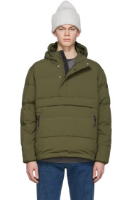 The Very Warm - Green Anorak Puffer Jacket