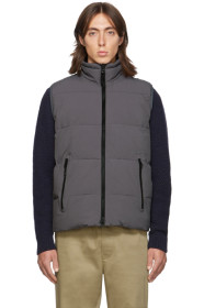 The Very Warm - SSENSE Exclusive Grey Quilted Vest