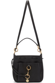 See by Chloé - Sac seau noir Large Tony