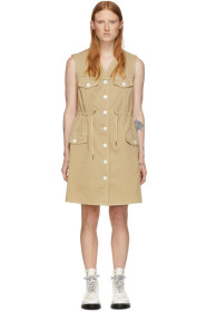 See by Chloé - Beige Denim Fitted Dress