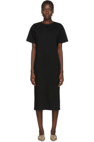 Arch The - Robe t-shirt en coton noire