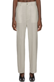 Arch The - Pantalon à jambe droite gris