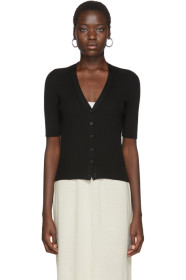 Arch The - Black Half Sleeve Cardigan