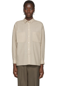 Arch The - Chemise beige Two-Pocket