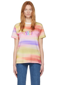 See by Chloé - Multicolor Rainbow Logo T-Shirt
