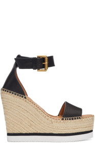 See by Chloé - Black Glyn Platform Sandals