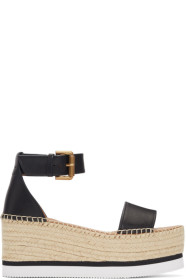 See by Chloé - Black Glyn Platform Sandals