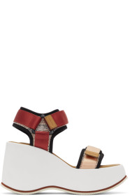 See by Chloé - Red & Pink Yumi Sandals