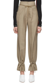 Andersson Bell - Beige Wool Katina Trousers
