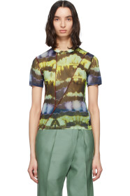 Andersson Bell - Multicolor Mesh Funky Inside-Out T-Shirt