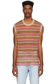 Andersson Bell - Veste en maille multicolore Monaco