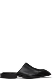 Andersson Bell - Black Square Toe Mules